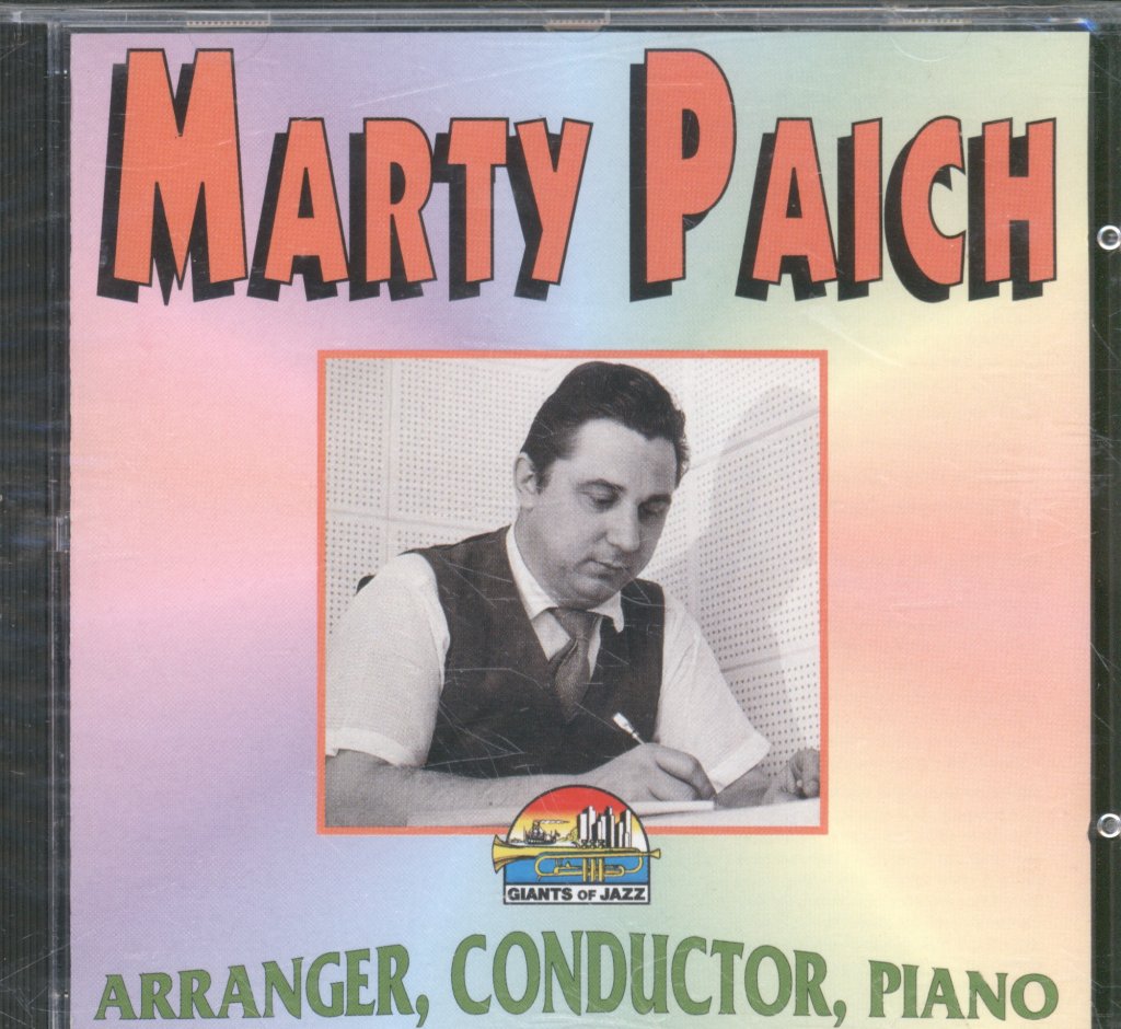 Marty Paich - Arranger, Conductor, Piano - Cd