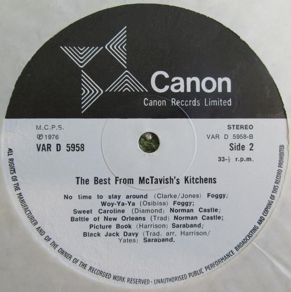 Various Artists - Best From Mctavish's Kitchens - Double Lp