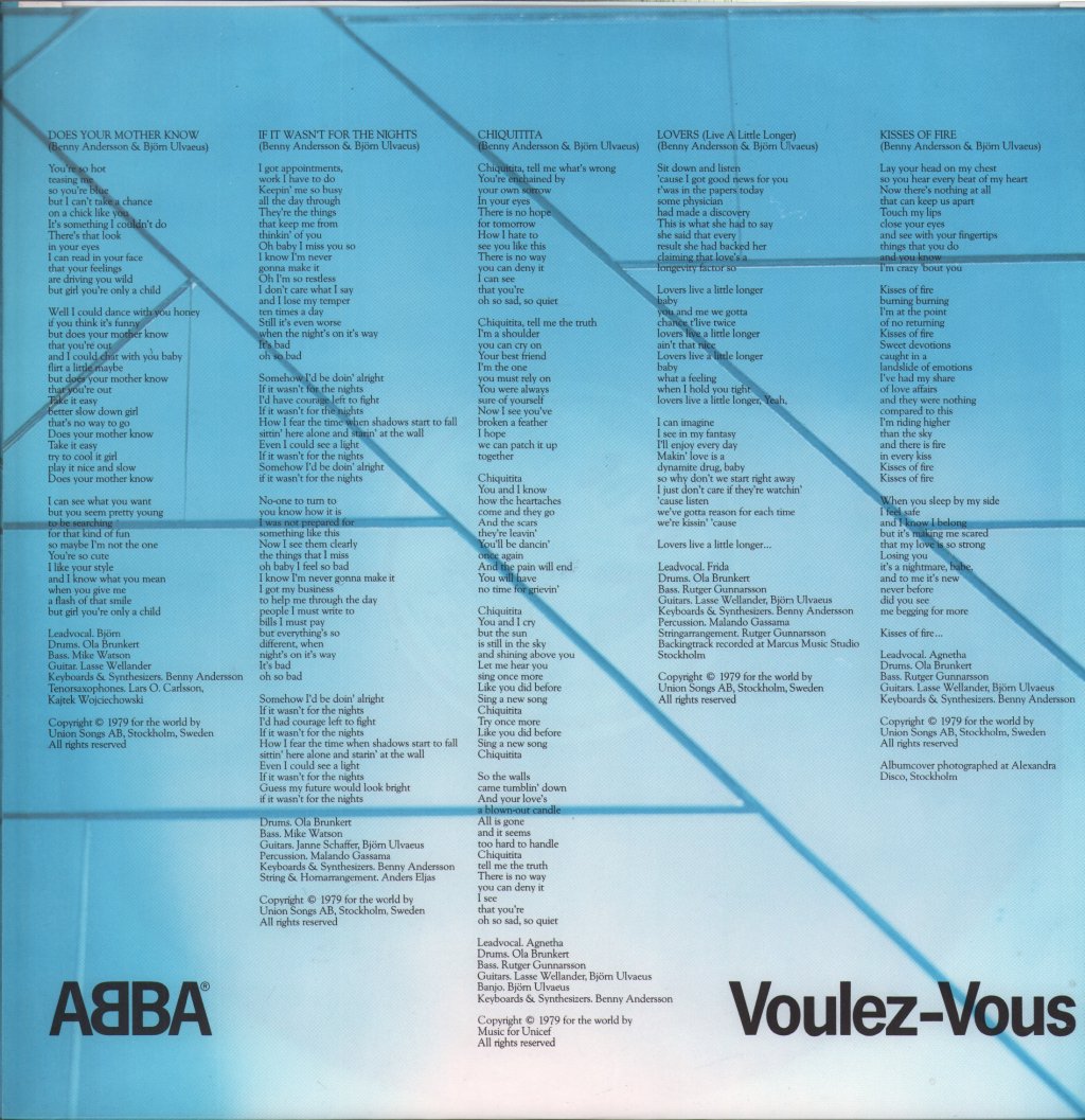 ABBA - Voulez-Vous - Lp