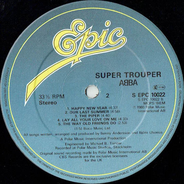 ABBA - Super Trouper - Lp