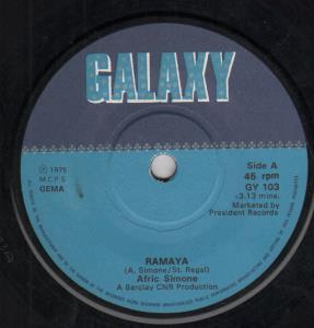 Afric Simone - Ramaya - 7 Inch