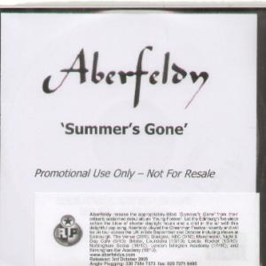 Aberfeldy - Summer's Gone - Cdr