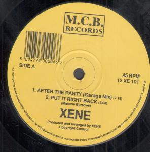 Xene - After The Party - 12 Inch