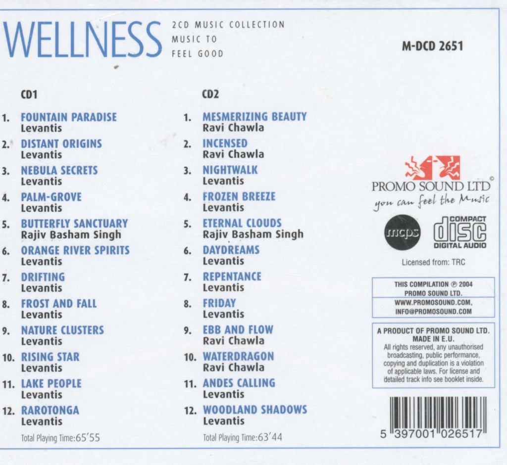 Various Artists - Wellness - Double Cd