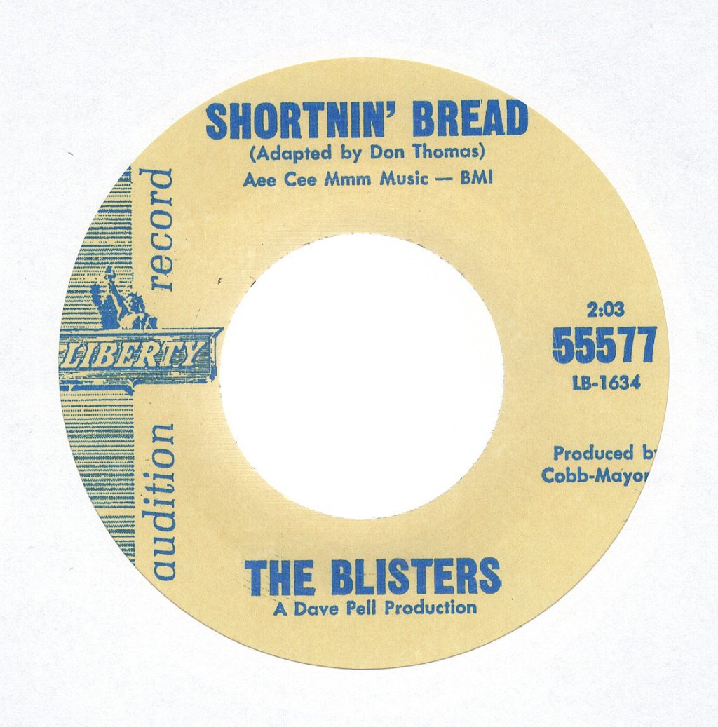 Blisters - Shortnin' Bread - 7 Inch