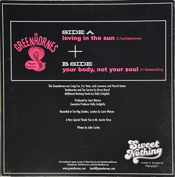 Greenhornes - Lovin' In The Sun - 7 Inch