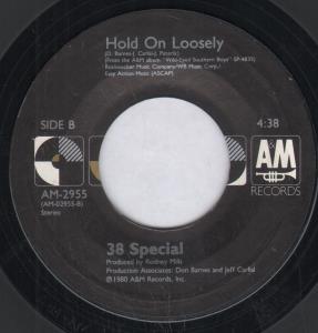 38 Special - Hold On Loosely - 7 Inch