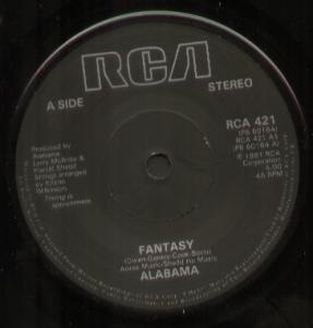 Alabama - Fantasy - 7 Inch