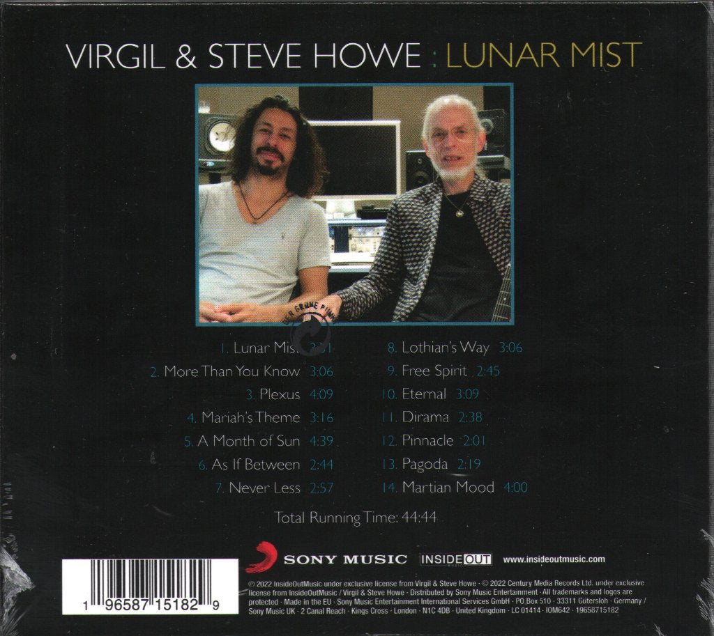 Virgil And Steve Howe - Lunar Mist - Cd