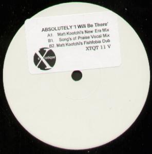 Absolutely (Dance) - I Will Be There - 12 Inch