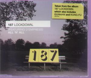 187 Lockdown - All N All - Cd