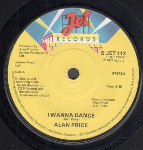 Alan Price - I Wanna Dance - 7 Inch