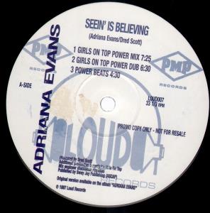 Adriana Evans - Seein Is Believing - 12 Inch