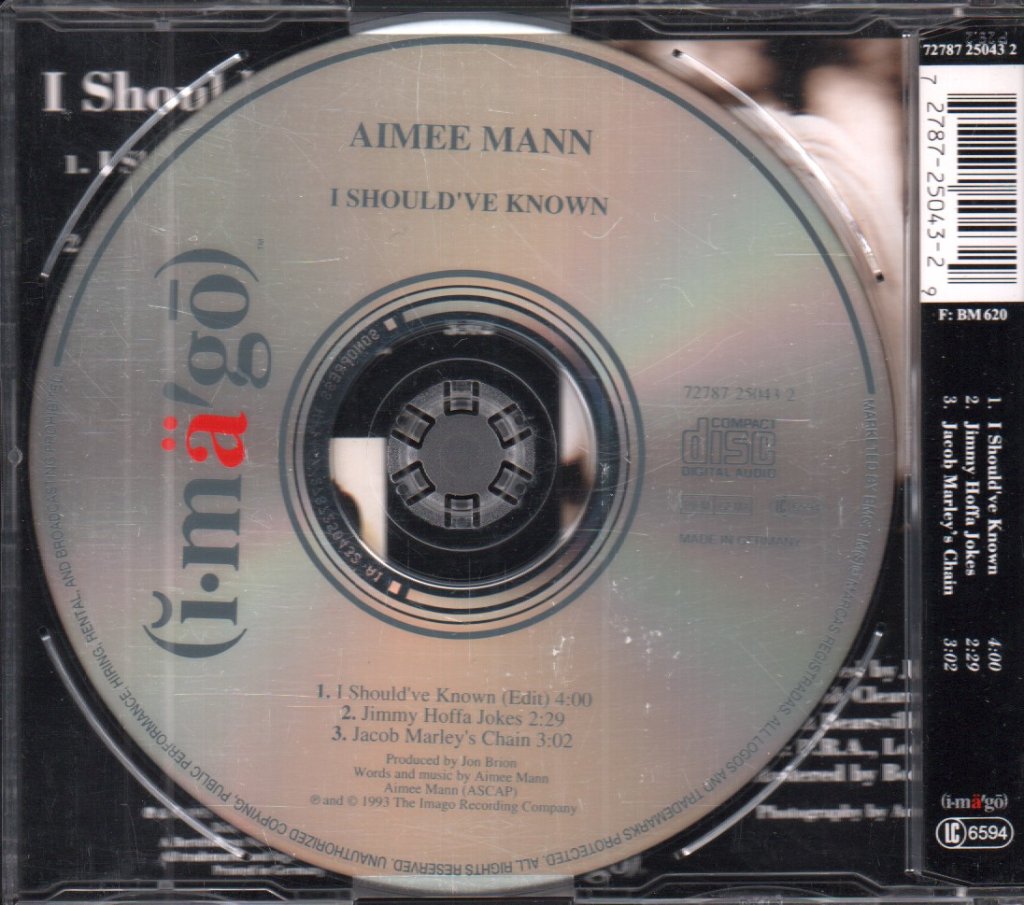 Aimee Mann - I Should've Known - Cd