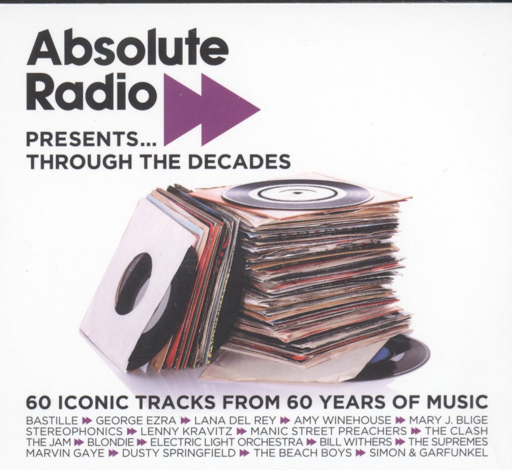 Various Artists - Absolute Radio Presents...Through The Decades - Triple Cd