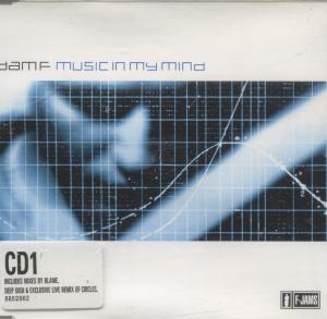 Adam F - Music In My Mind - Cd