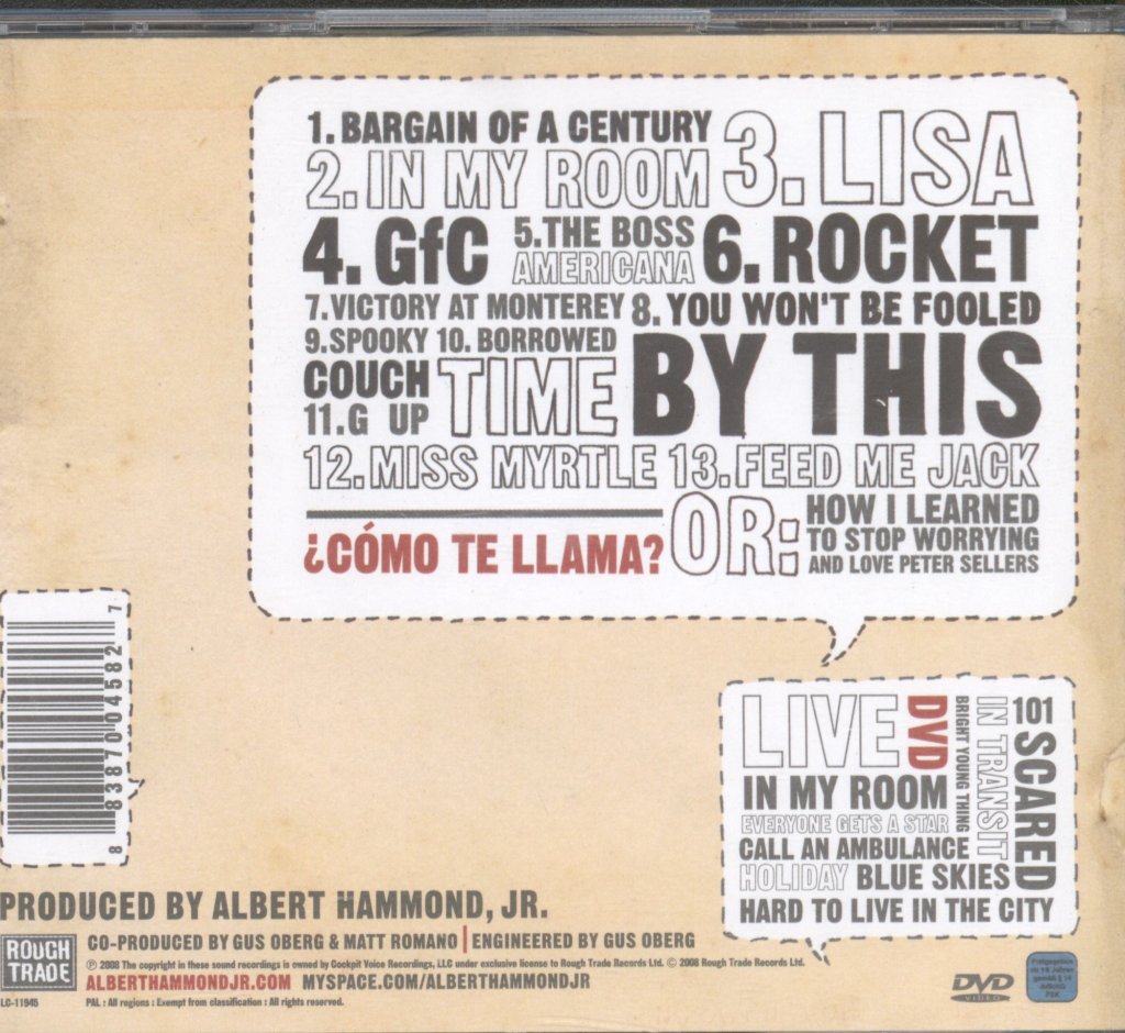 Albert Hammond Jr - Como Te Llama - Cd