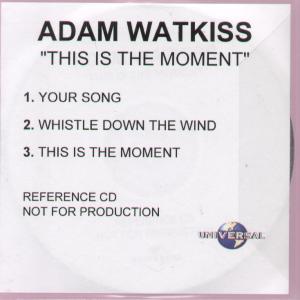 Adam Watkiss - This Is The Moment - Cdr