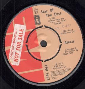 Alexis - Star Of The East - 7 Inch