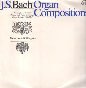 Alena Vesela - J.s. Bach - Organ Compositions - Lp