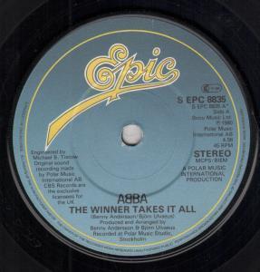 ABBA - Winner Takes It All - 7 Inch