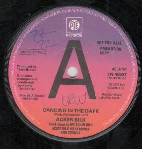 Acker Bilk - Dancing In The Dark - 7 Inch