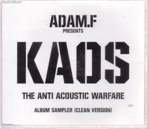 Adam F - Kaos Album Sampler - Cd