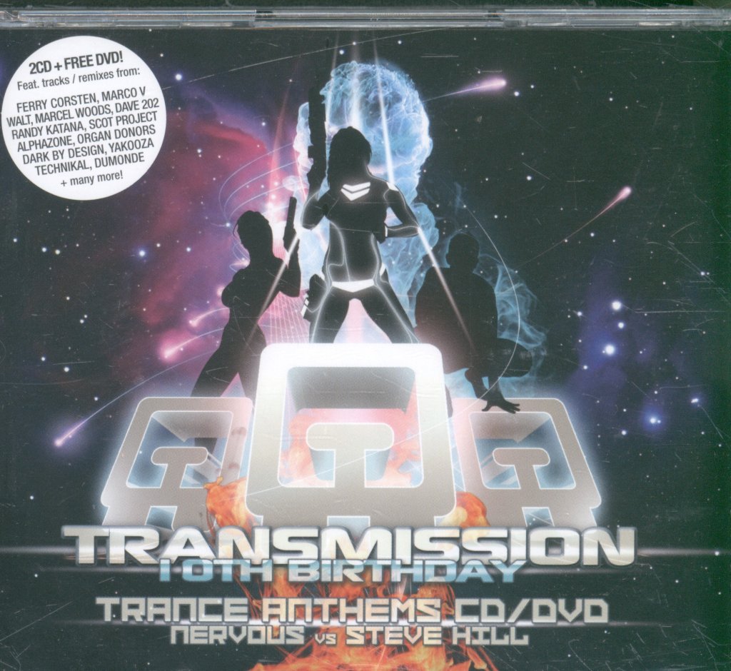 Various Artists - Transmission 10th Birthday: Trance Anthems - Cd/Dvd