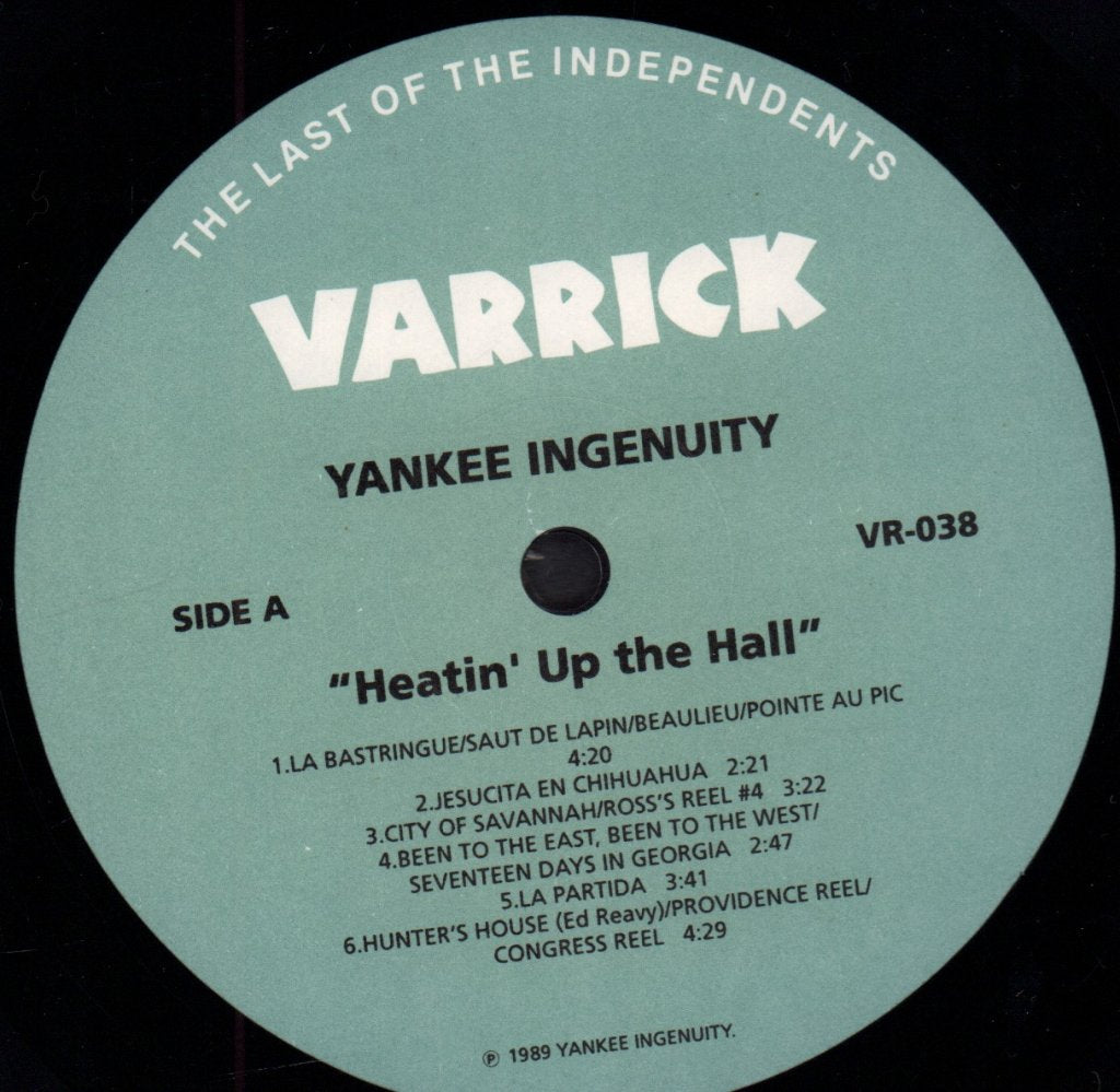 Yankee Ingenuity - Heatin' Up The Hall - Lp