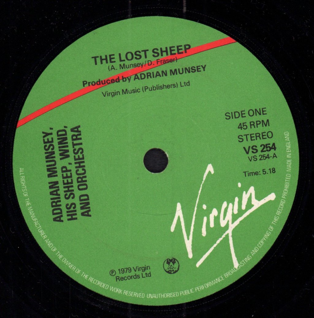 Adrian Munsey - Lost Sheep - 7 Inch