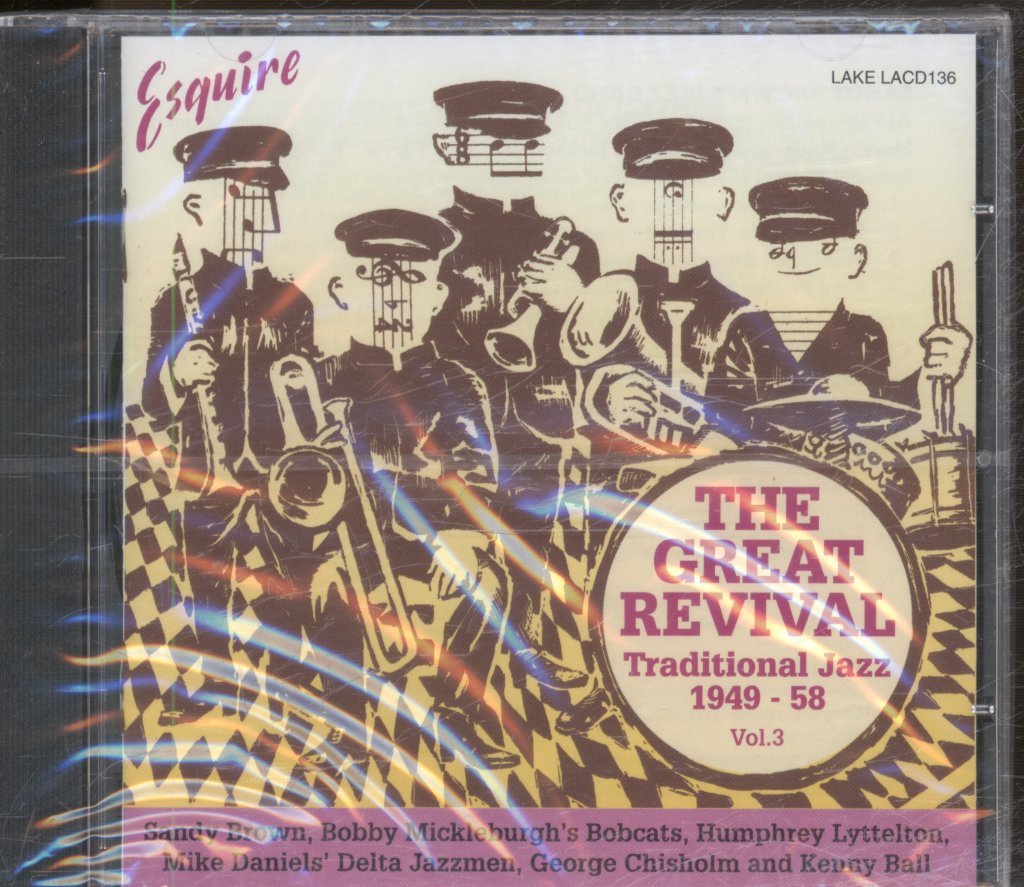 Various Artists - Great Revival Traditional Jazz 1949 - 58 Vol 3 - Cd