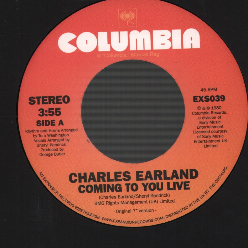 Charles Earland - Coming To You Live - 7 Inch