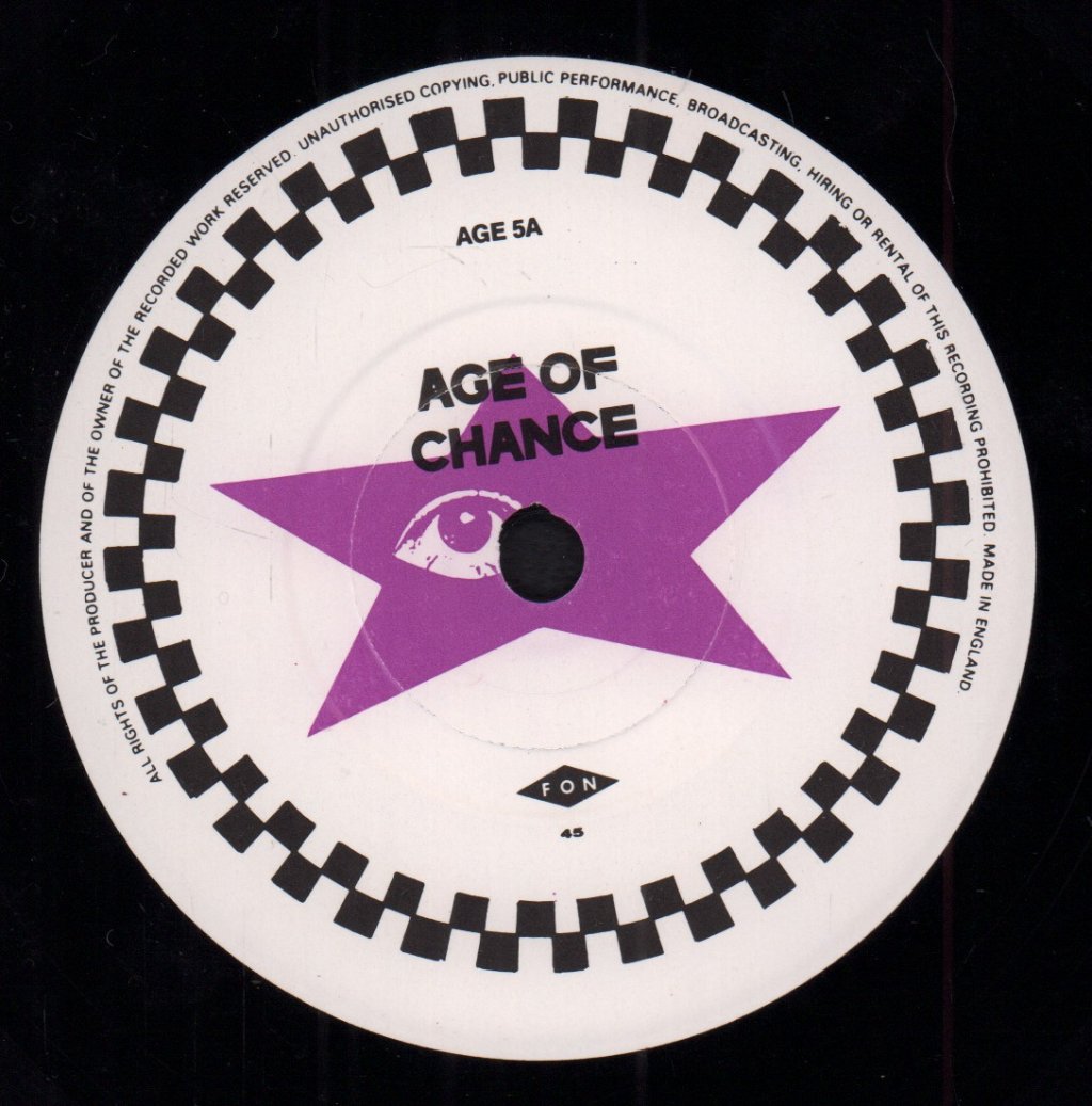 Age Of Chance - Kiss - 7 Inch