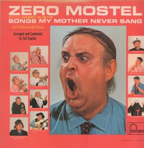 Zero Mostel - Sings Harry Ruby's Songs My Mother Never Sang - Lp