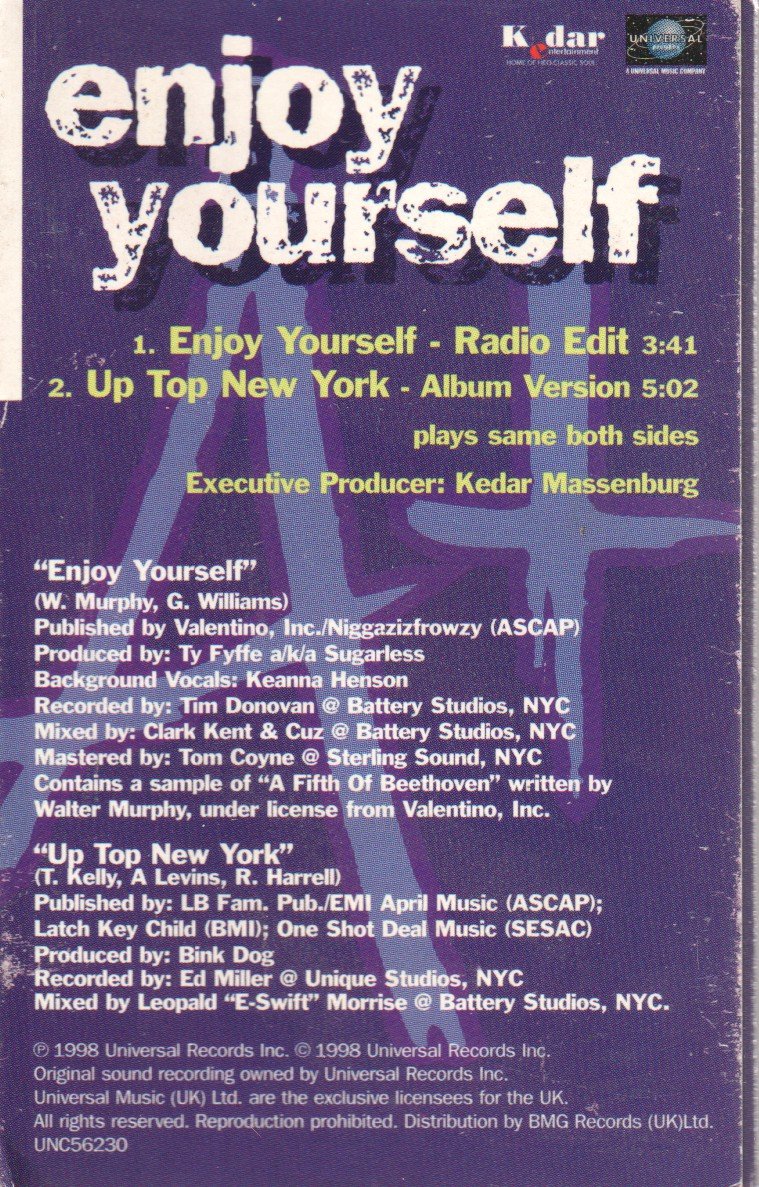 A+ - Enjoy Yourself - Cassette