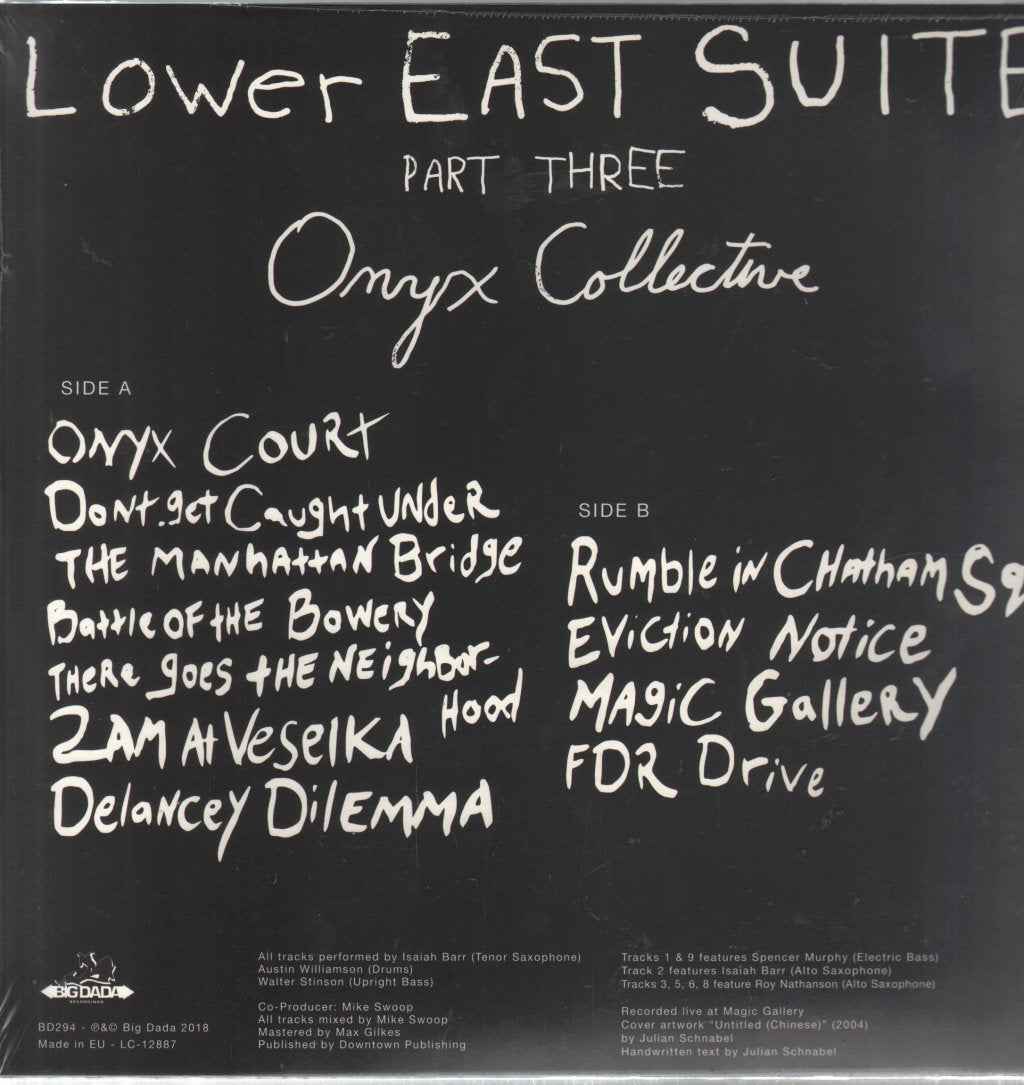 Onyx Collective - Lower East Suite Part Three - Lp