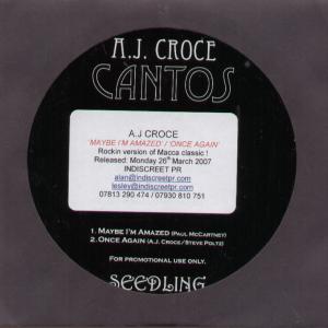 A.j. Croce - Cantos - Cd