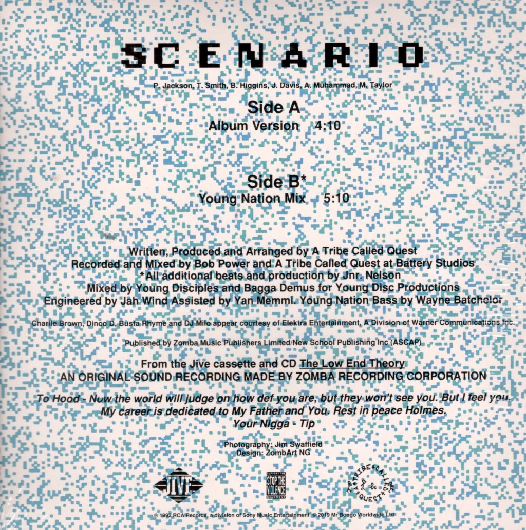 A Tribe Called Quest - Scenario - 7 Inch