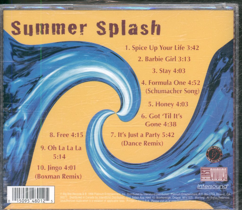 Groove Factory (2) - Summer Splash - Cd