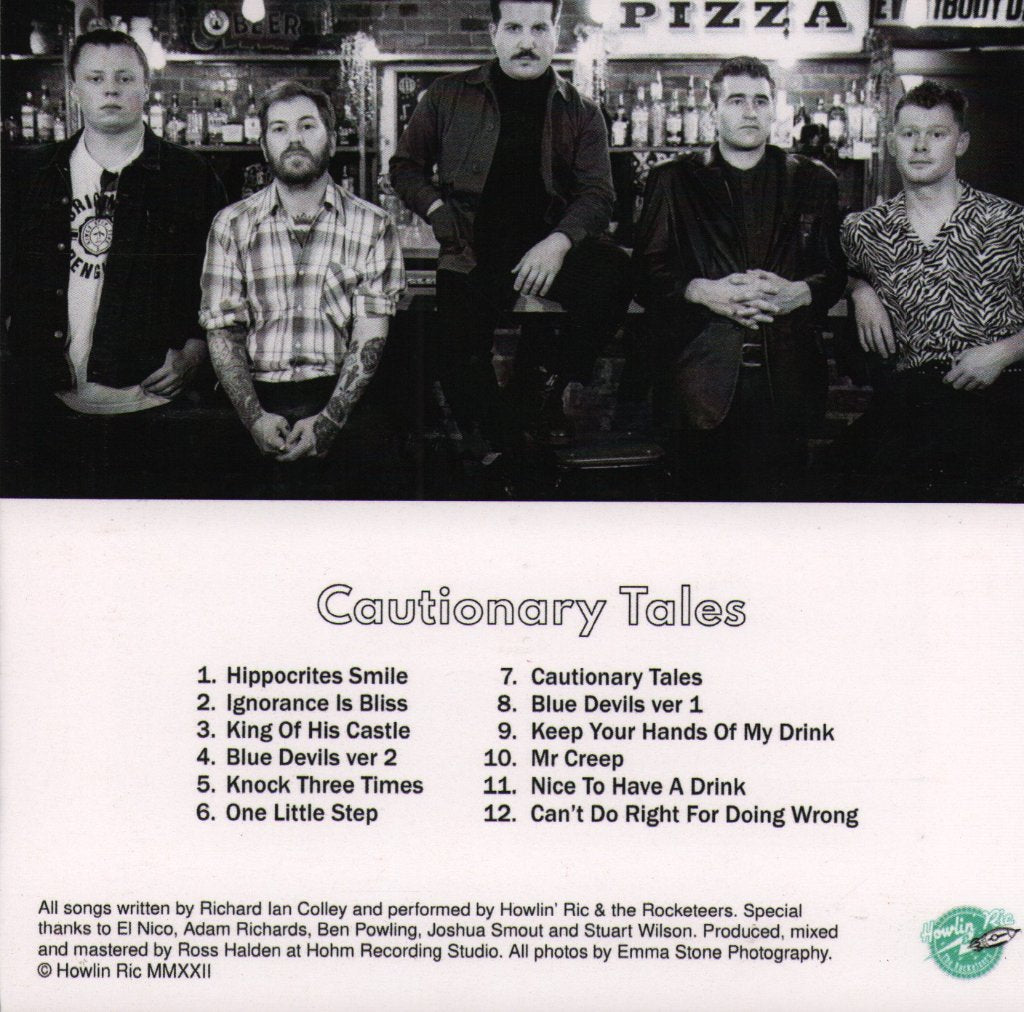 Howlin' Ric And The Rocketeers - Cautionary Tales - Cd