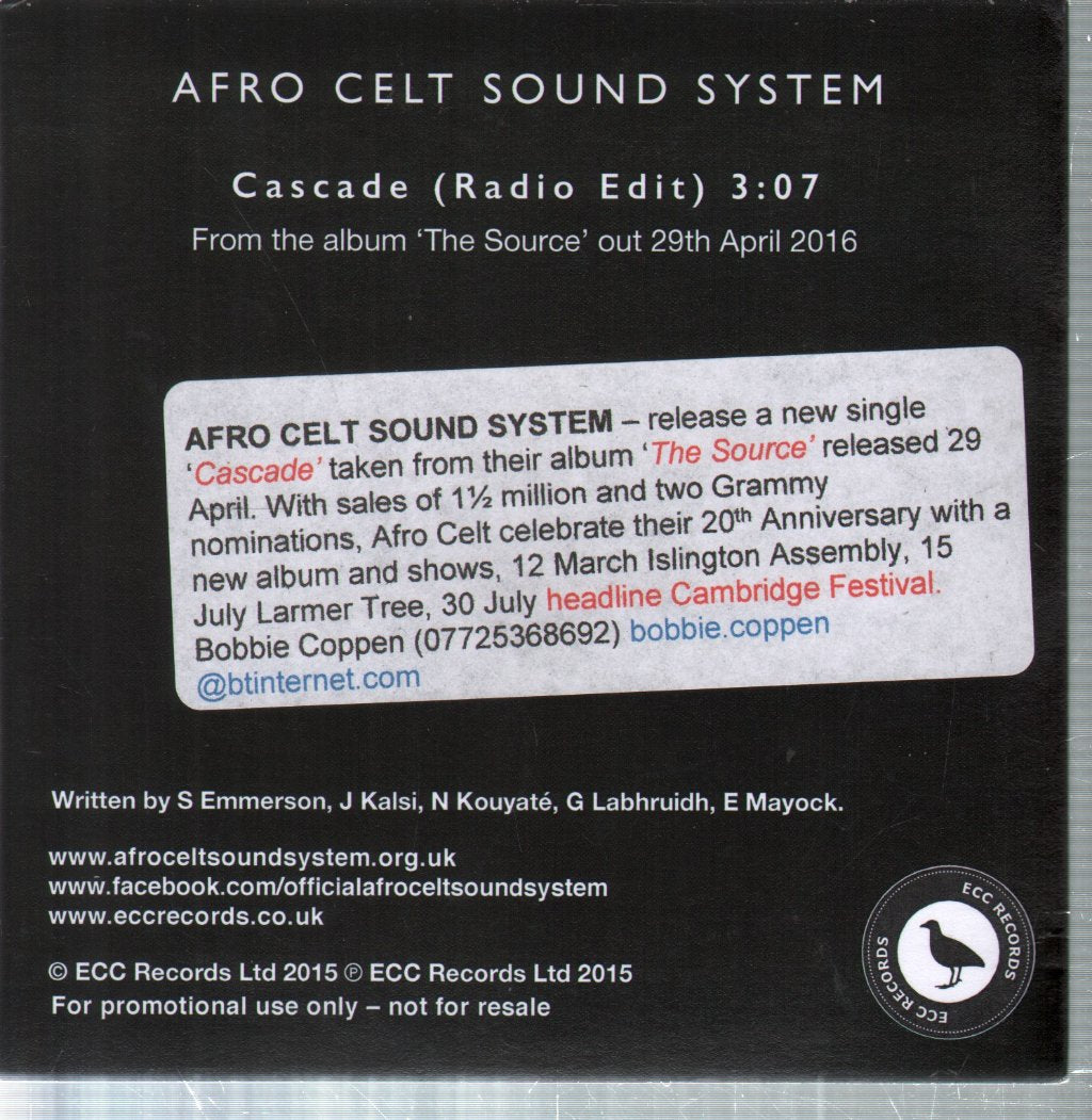 Afro Celt Sound System - Cascade - Cdr