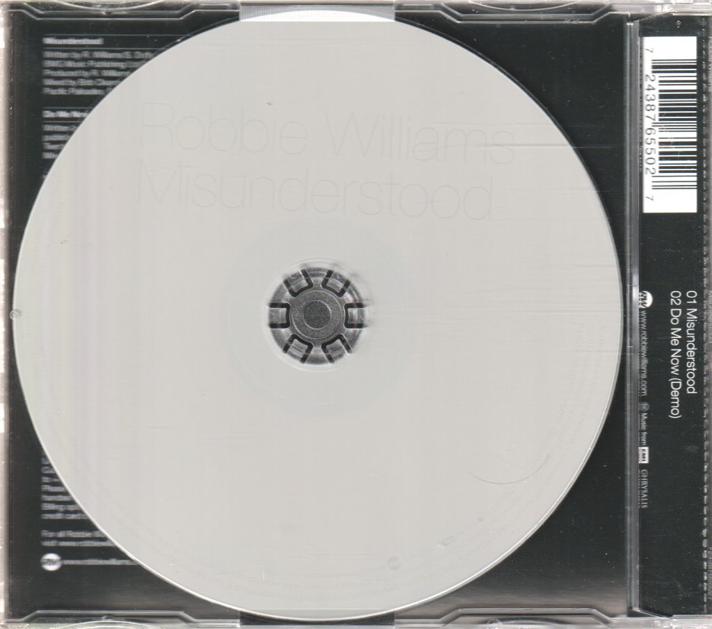 Robbie Williams - Misunderstood - Cd