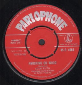 Adam Faith - Knocking On Wood - 7 Inch