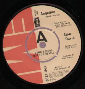 Alan David - Angeline - 7 Inch