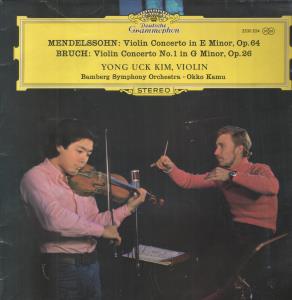 Yong Uck Kim / Okko Kamu / Bamberg Symphony Orchestra - Mendelssohn / Bruch - Violin Concerto - Lp