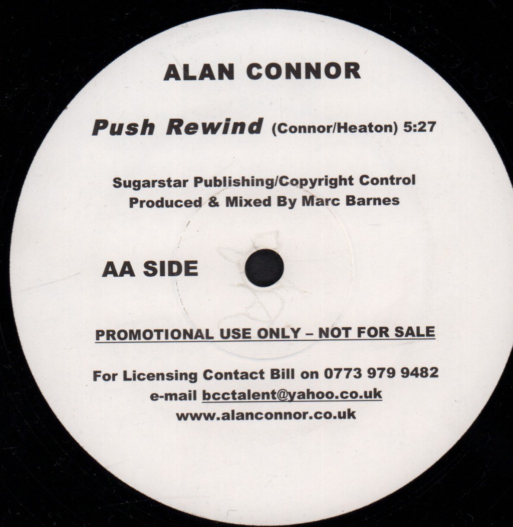 Alan Connor - On The Track - 12 Inch