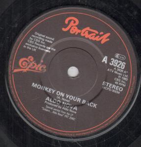 Aldo Nova - Monkey On Your Back - 7 Inch