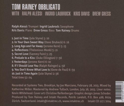 Tom Rainey - Obbligato - Cd