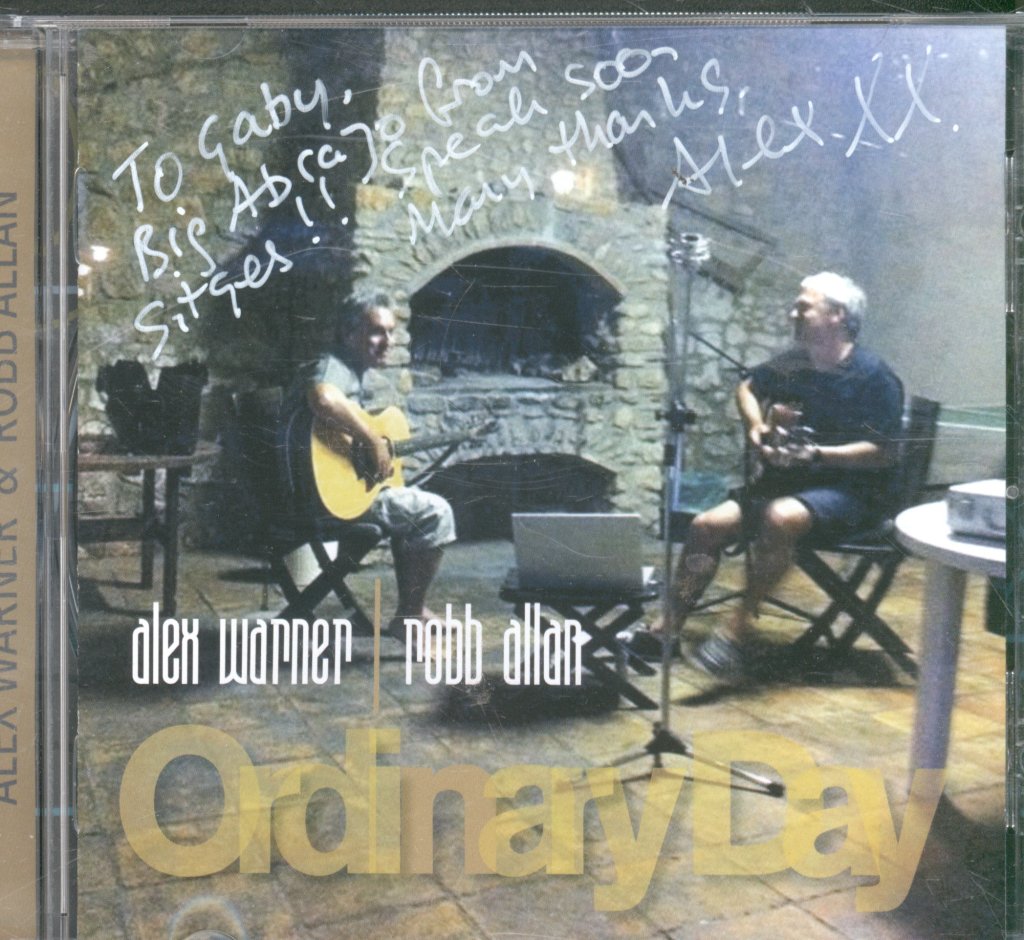 Alex Warner And Robb Allan - Ordinary Day - Cd