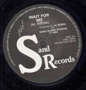 Al Reena - Touching The Night Strings Again/Wait For Me - 7 Inch